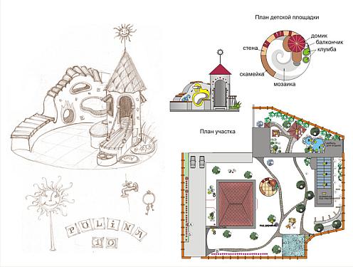план детской площадки 